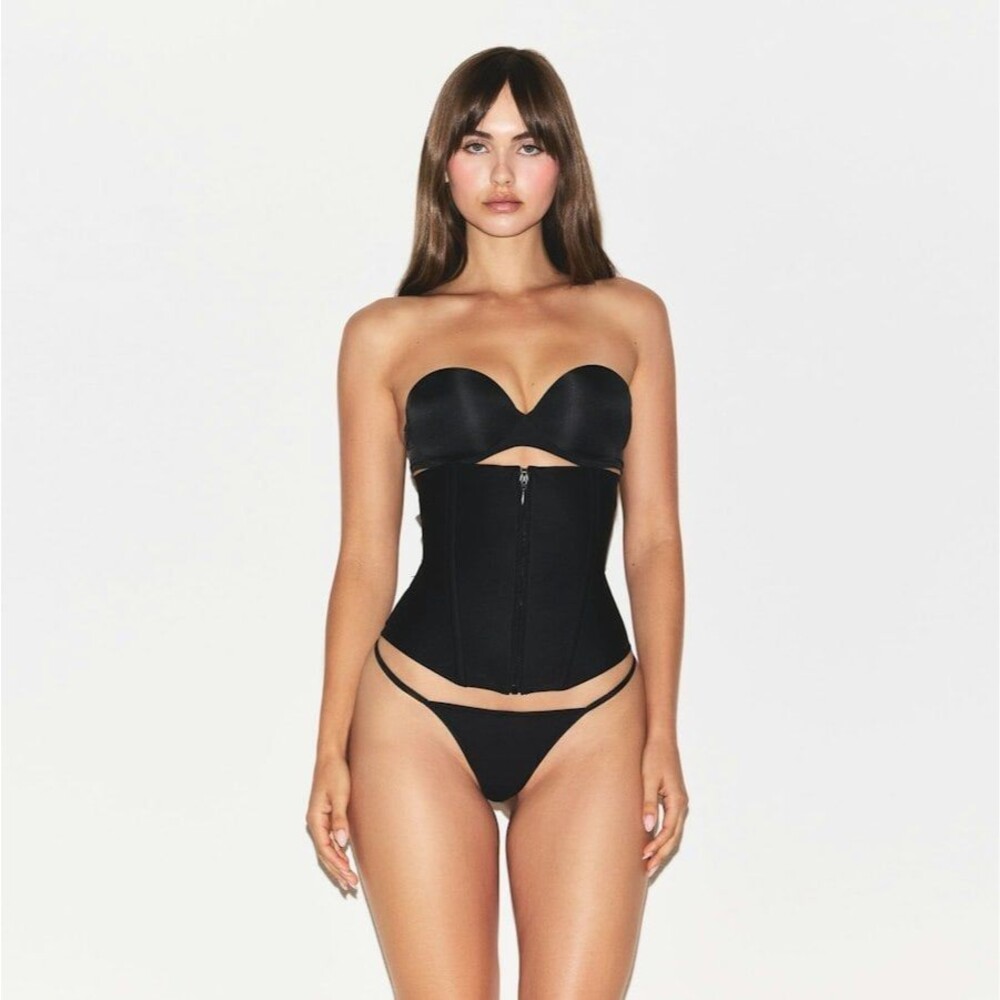 Skims Body Waist Cincher Onyx Large